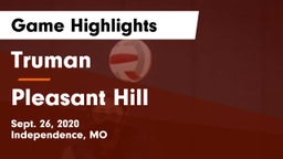 Truman  vs Pleasant Hill Game Highlights - Sept. 26, 2020