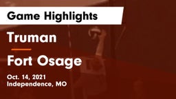 Truman  vs Fort Osage  Game Highlights - Oct. 14, 2021