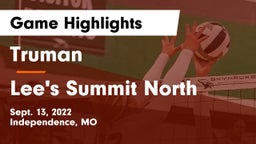 Truman  vs Lee's Summit North  Game Highlights - Sept. 13, 2022