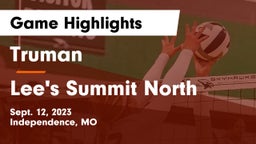Truman  vs Lee's Summit North  Game Highlights - Sept. 12, 2023