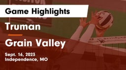 Truman  vs Grain Valley Game Highlights - Sept. 16, 2023