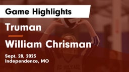 Truman  vs William Chrisman  Game Highlights - Sept. 28, 2023