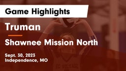 Truman  vs Shawnee Mission North Game Highlights - Sept. 30, 2023