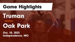 Truman  vs Oak Park  Game Highlights - Oct. 10, 2023