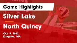 Silver Lake  vs North Quincy  Game Highlights - Oct. 5, 2022