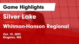 Silver Lake  vs Whitman-Hanson Regional  Game Highlights - Oct. 19, 2022