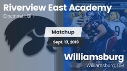 Matchup: Riverview East Acade vs. Williamsburg  2019