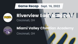 Recap: Riverview East Academy vs. Miami Valley Christian Academy 2022