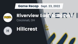 Recap: Riverview East Academy vs. Hillcrest 2022