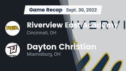 Recap: Riverview East Academy vs. Dayton Christian  2022