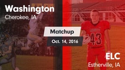 Matchup: Washington High vs. ELC  2016