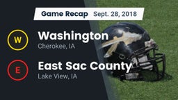 Recap: Washington  vs. East Sac County  2018