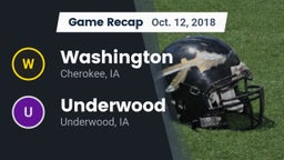 Recap: Washington  vs. Underwood  2018