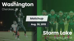 Matchup: Washington High vs. Storm Lake  2019