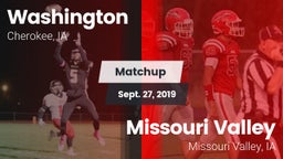 Matchup: Washington High vs. Missouri Valley  2019