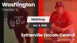 Matchup: Washington High vs. Estherville Lincoln Central  2020
