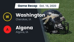 Recap: Washington  vs. Algona  2020
