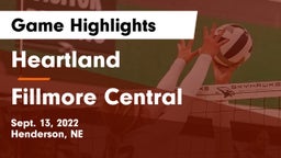 Heartland  vs Fillmore Central  Game Highlights - Sept. 13, 2022