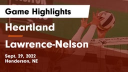 Heartland  vs Lawrence-Nelson  Game Highlights - Sept. 29, 2022
