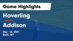 Haverling  vs Addison Game Highlights - Dec. 14, 2021