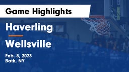 Haverling  vs Wellsville  Game Highlights - Feb. 8, 2023