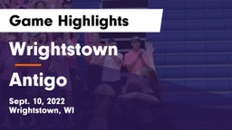 Wrightstown  vs Antigo  Game Highlights - Sept. 10, 2022