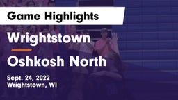 Wrightstown  vs Oshkosh North  Game Highlights - Sept. 24, 2022