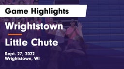 Wrightstown  vs Little Chute  Game Highlights - Sept. 27, 2022