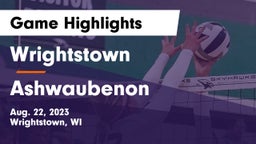 Wrightstown  vs Ashwaubenon  Game Highlights - Aug. 22, 2023