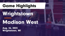 Wrightstown  vs Madison West  Game Highlights - Aug. 26, 2023