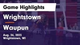 Wrightstown  vs Waupun  Game Highlights - Aug. 26, 2023