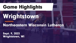 Wrightstown  vs Northeastern Wisconsin Lutheran  Game Highlights - Sept. 9, 2023