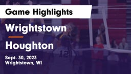 Wrightstown  vs Houghton  Game Highlights - Sept. 30, 2023