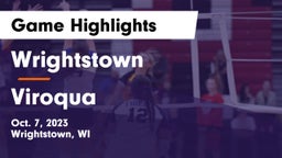 Wrightstown  vs Viroqua  Game Highlights - Oct. 7, 2023