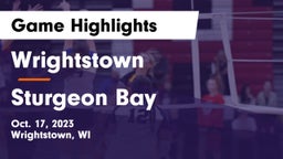 Wrightstown  vs Sturgeon Bay  Game Highlights - Oct. 17, 2023
