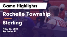 Rochelle Township  vs Sterling  Game Highlights - Nov. 30, 2021