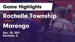 Rochelle Township  vs Marengo  Game Highlights - Dec. 20, 2021