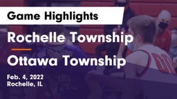Rochelle Township  vs Ottawa Township  Game Highlights - Feb. 4, 2022