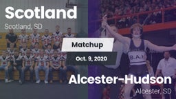Matchup: Scotland  vs. Alcester-Hudson  2020