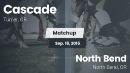 Matchup: Cascade  vs. North Bend  2016