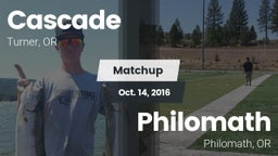 Matchup: Cascade  vs. Philomath  2016