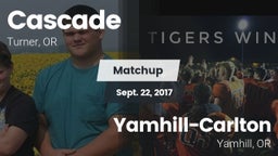 Matchup: Cascade  vs. Yamhill-Carlton  2017