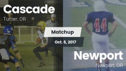 Matchup: Cascade  vs. Newport  2017
