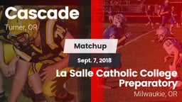 Matchup: Cascade  vs. La Salle Catholic College Preparatory 2018