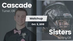Matchup: Cascade  vs. Sisters  2018