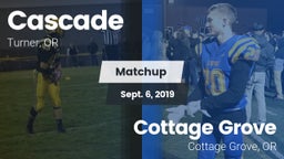 Matchup: Cascade  vs. Cottage Grove  2019