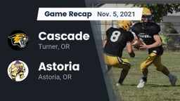 Recap: Cascade  vs. Astoria  2021
