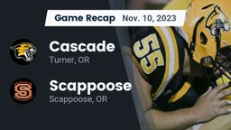 Recap: Cascade  vs. Scappoose  2023