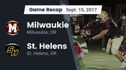 Recap: Milwaukie  vs. St. Helens  2017