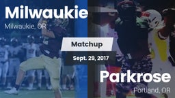 Matchup: Milwaukie High vs. Parkrose  2017